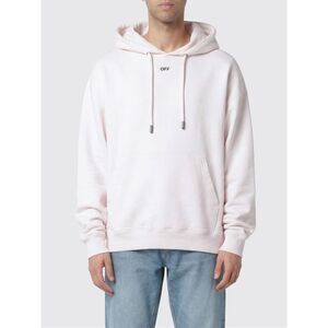 Off-White Men Off-White Cotton Sweatshirt With Arrow Print